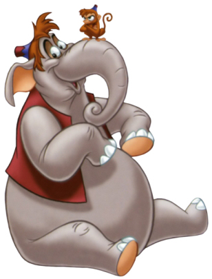 Aladdin elephant abu