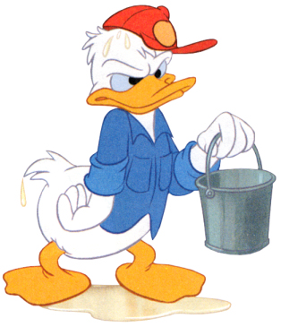Donald Duck All Wet