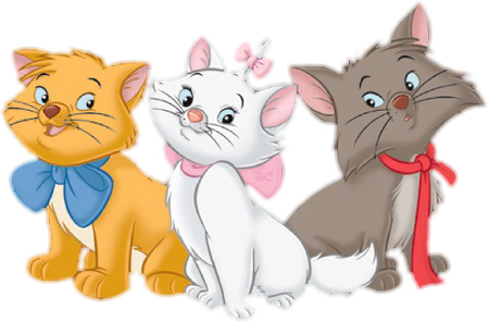 Disney Aristocats Kittens Marie