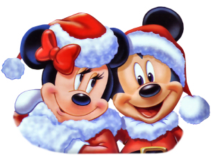 Seasons Greetings From Mickey and Minnie