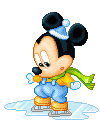 Baby Mickey Mouse at Christmas 4
