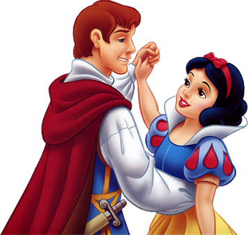 Princess Snow White with Prince